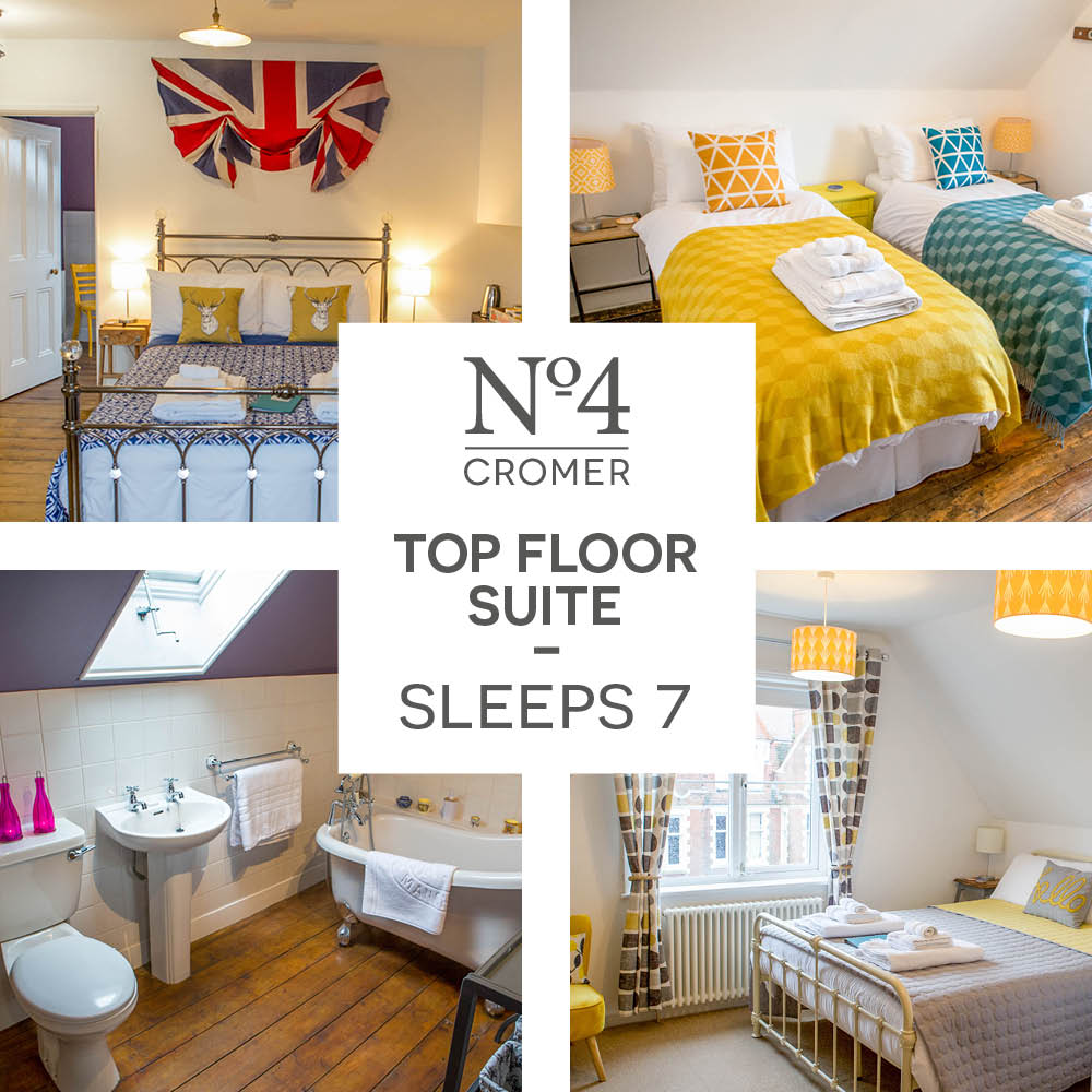 Top Floor Suite Sleeps 7