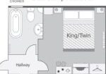 No4 Cromer Sea Glimpse Room Floorplan